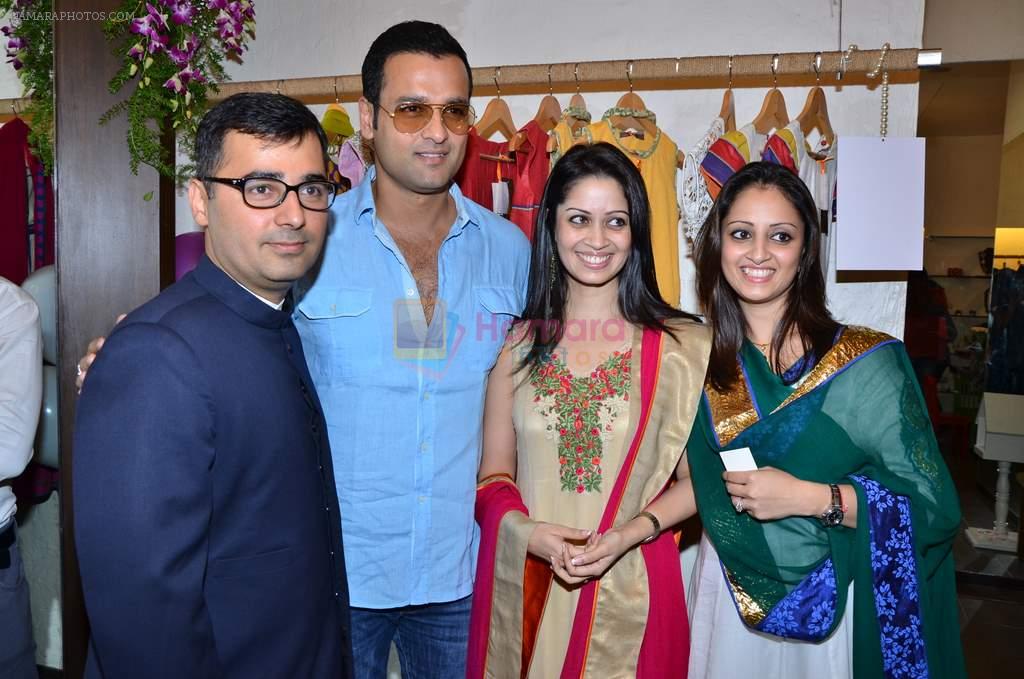 Rohit Roy at Nee & Oink launch their festive kidswear collection at the Autumn Tea Party at Chamomile in Palladium, Mumbai ON 11th Sept 2012