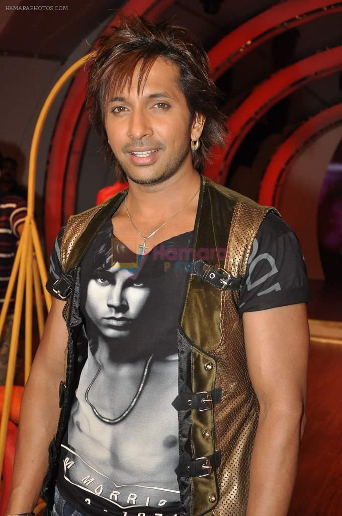 Terrence Lewis On the sets of Hindustan Ke Hunarbaaz show on 11th Sept 2012