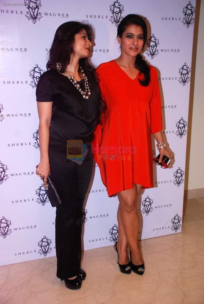 Kajol, Tanisha Mukherjee at Sherle Wagner store launch in Mumbai on 12th Sept 2012