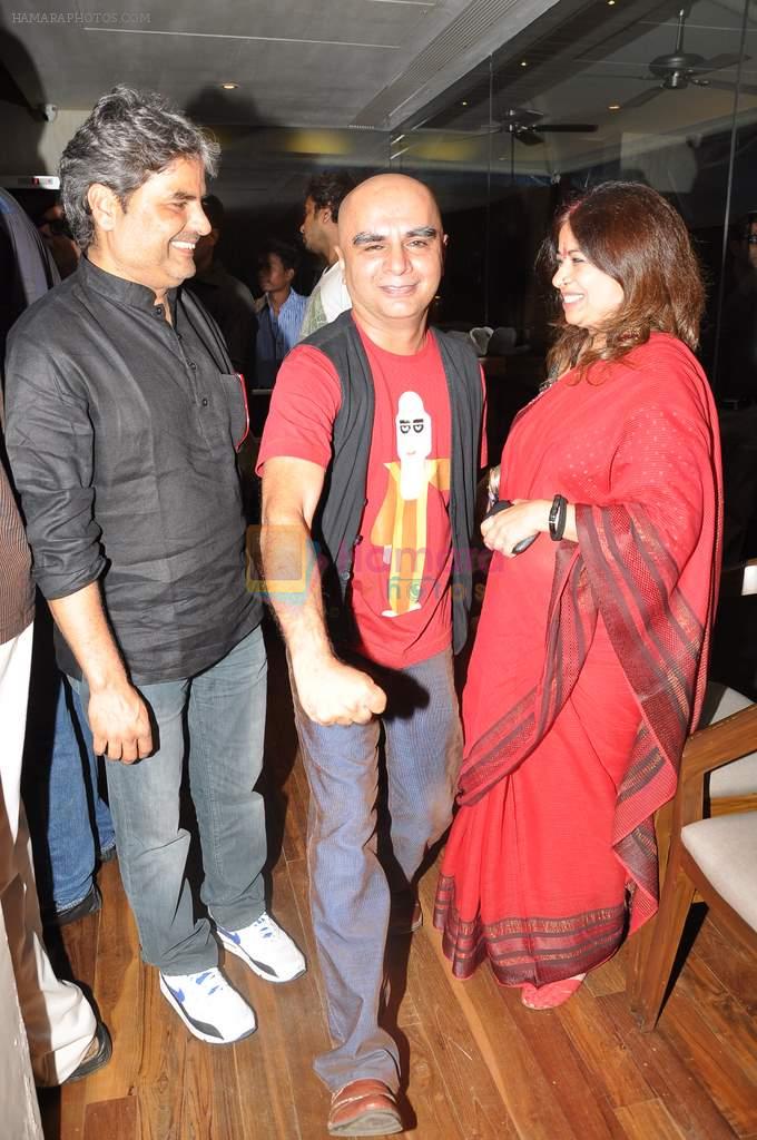 Vishal Bharadwaj, Rekha Bharadwaj at Minty Tejpal's book launch in Le Mangii on 12th Sept 2012