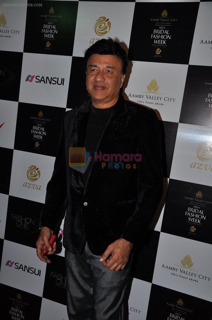 Anu Malik at Tarun Tahiliani show on the opening day of the Aamby Valley India Bridal Fashion Week 2012 on 12th Sept 2012