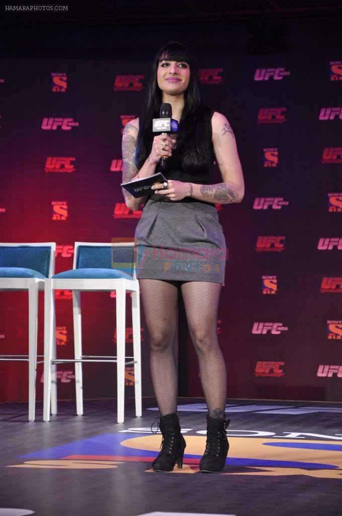 VJ Bani at Sony Six UFC launch in Mumbai on 12th Sept 2012