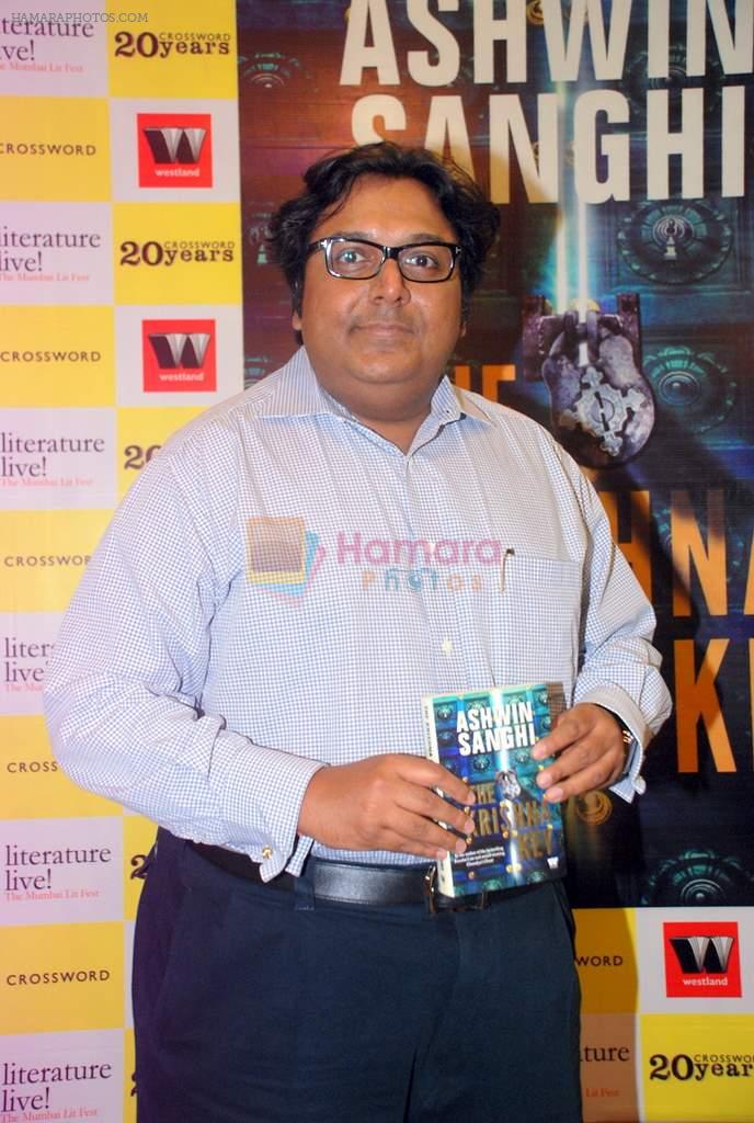at Ashwin Sanghi book launch in Crossword, Mumbai on 13th Sept 2012