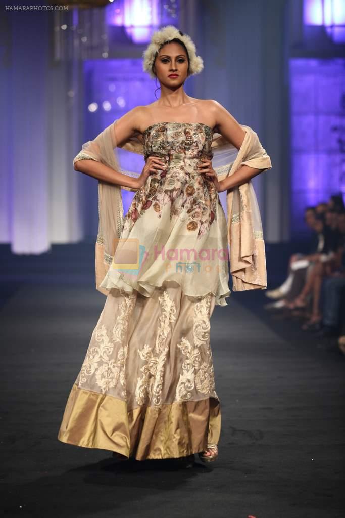 Model walk the ramp for Narendra Kumar Ahmed show at Aamby Valley India Bridal Fashion Week 2012 Day 2 in Mumbai on 13th Sept 2012