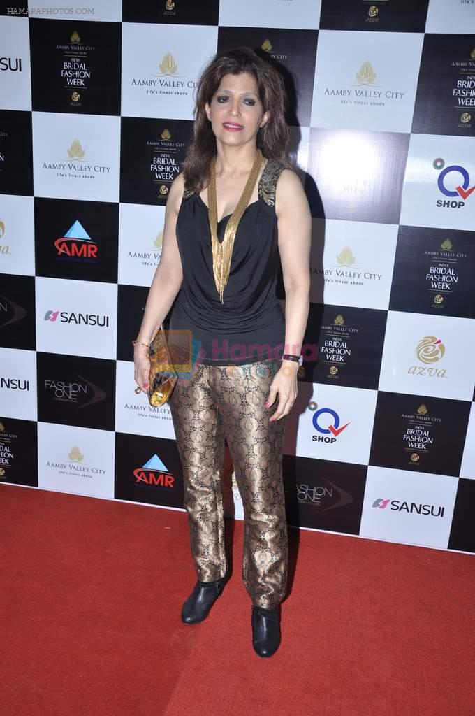 Bina Aziz on Day 2 of Aamby Valley India Bridal Fashion Week 2012 in Mumbai on 13th Sept 2012