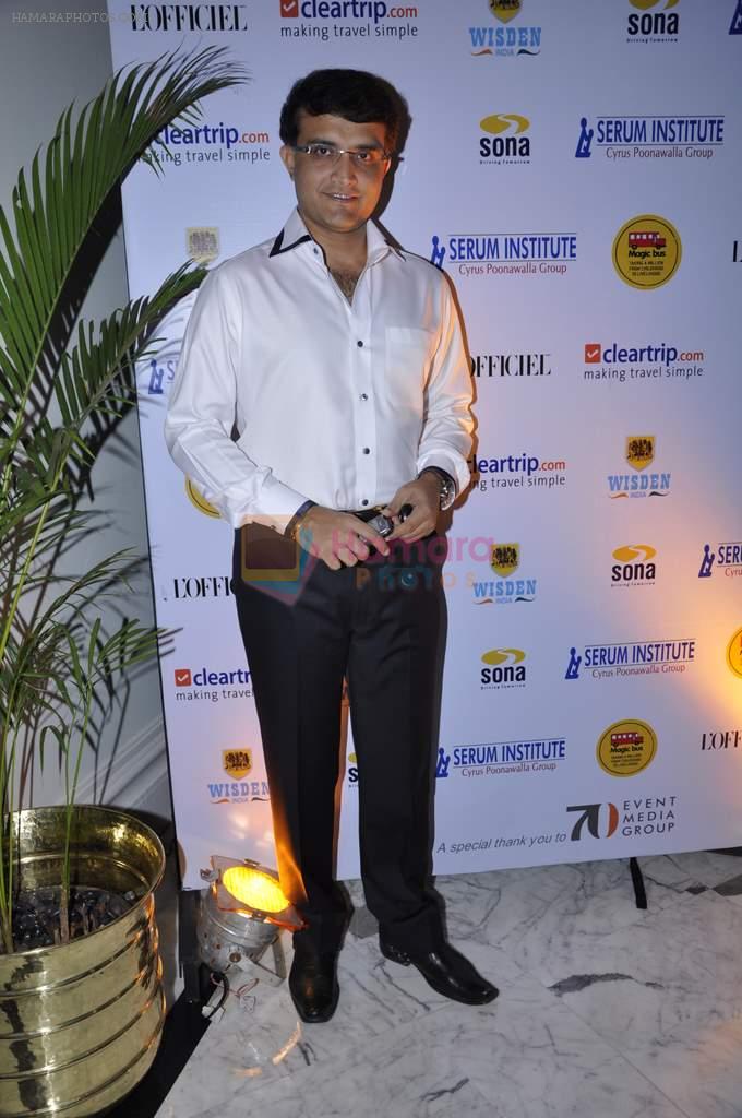 Saurav Ganguly at Magic Bus event by L_Officiel in Mumbai on 14th Sept 2012
