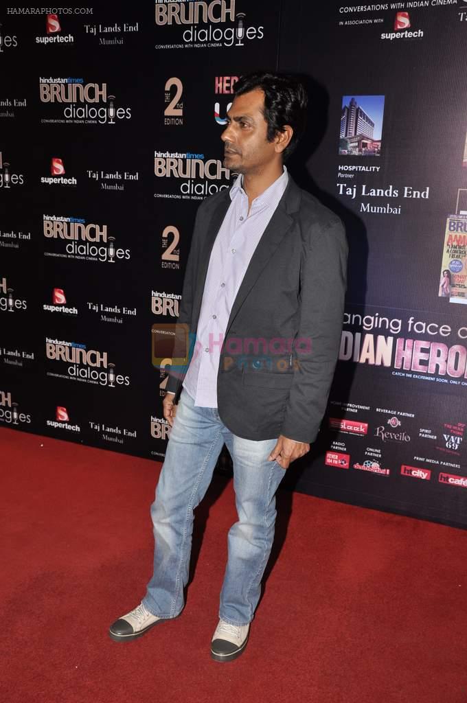 Nawazuddin Siddiqui at the Hindustan Times's Brunch Dialogues in Taj LAnd's End, Mumbai on 14th Sept 2012