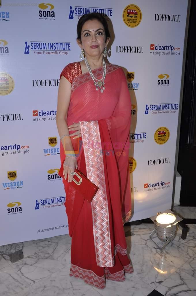 Nita Ambani at Magic Bus event by L_Officiel in Mumbai on 14th Sept 2012