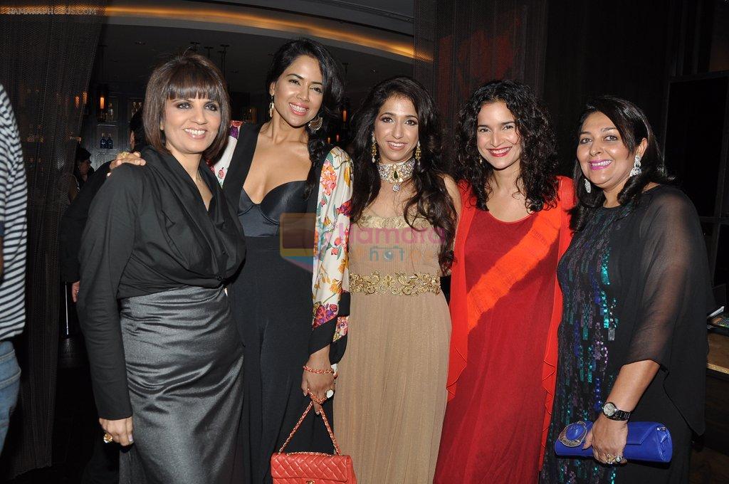 Sameera Reddy, Sushma Reddy, Neeta Lulla, Krishika Lulla at the launch of Pradeep Jethani's Jet Gems in J W Marriott, Mumbai on 14th Sept 2012