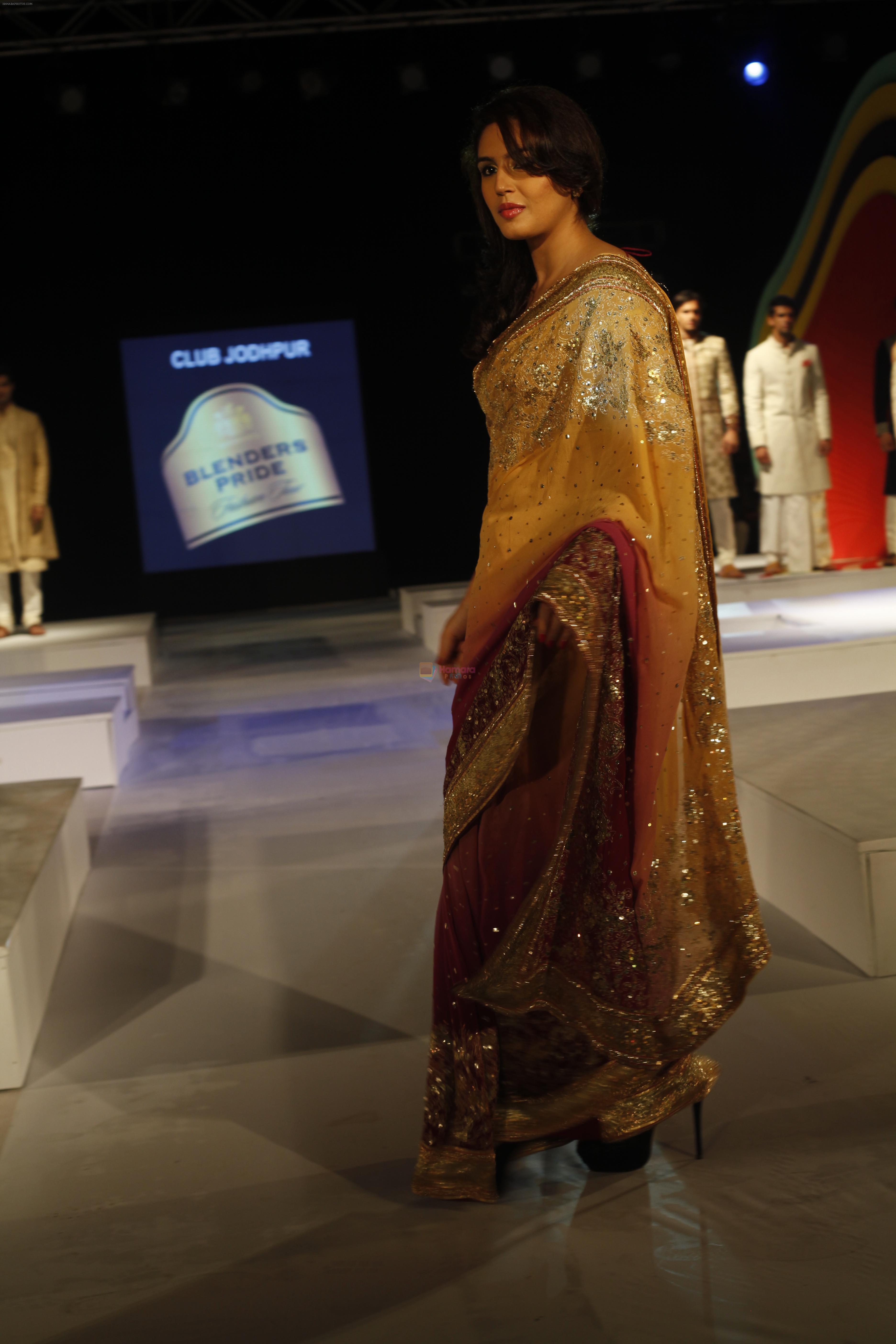 At Blenders Pride Fashion Tour - Chandigarh - Raghuvendra Rathore with Showstopper Huma Qureshi 1