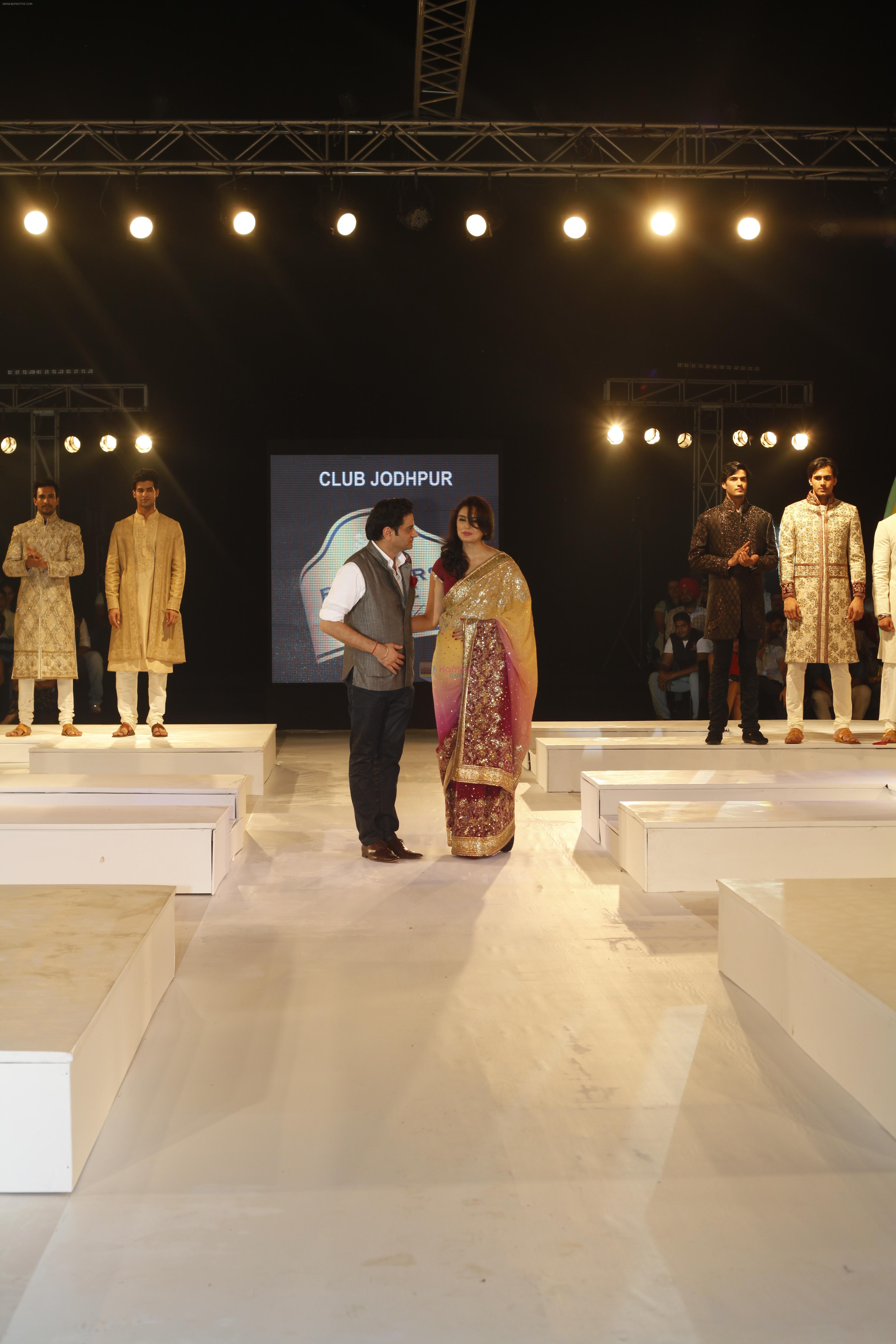 At Blenders Pride Fashion Tour - Chandigarh - Raghuvendra Rathore with Showstopper Huma Qureshi