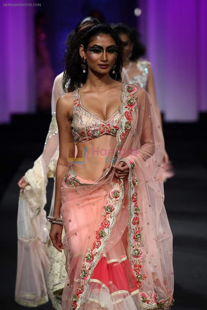 Model walk the ramp for Shane Falguni show at Aamby Valley India Bridal Fashion Week 2012 Day 5 in Mumbai on 16th Sept 2012