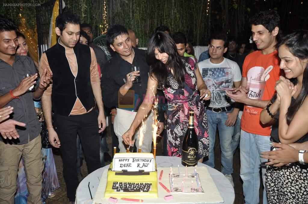 at Raj of Comedy Circus birthday bash in Mumbai on 16th Sept 2012