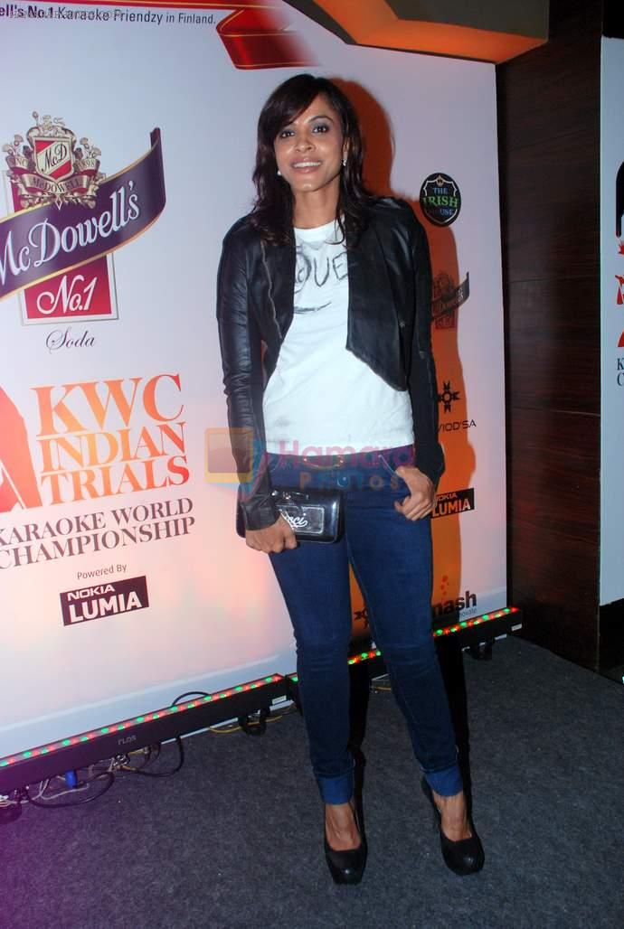 Manasi Scott at Nokia McDowell's No.1 Karaoke World Singing Championship 2012 in Mumbai on 16th Sept 2012