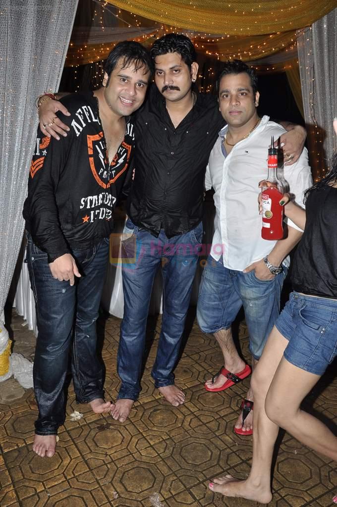 Krishna Abhishek at Raj of Comedy Circus birthday bash in Mumbai on 16th Sept 2012