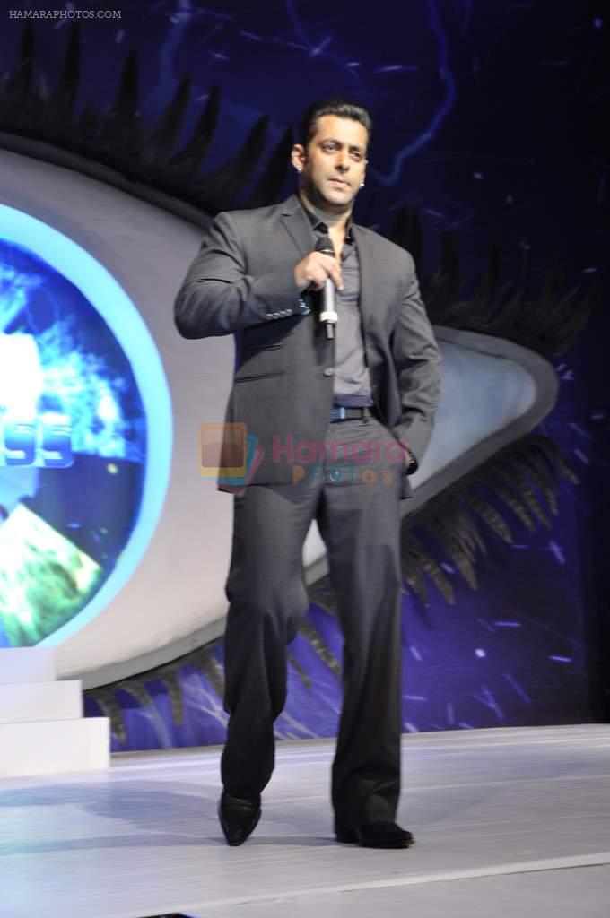 Salman Khan at the Launch of Bigg Boss 6 in Mumbai on 16th Sept 2012