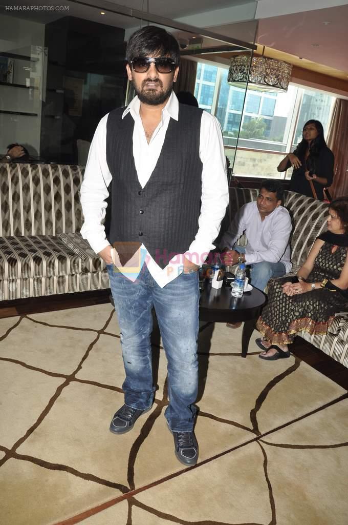 Wajid at the Audio release of Ishkq In Paris in Mumbai on 17th Sept 2012