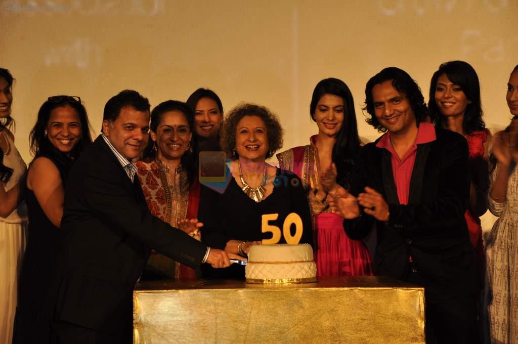 Ankita Shorey, Marc Robinson at Ponds Femina Miss India 50 years celebrations in PVR, Mumbai on 18th Sept 2012