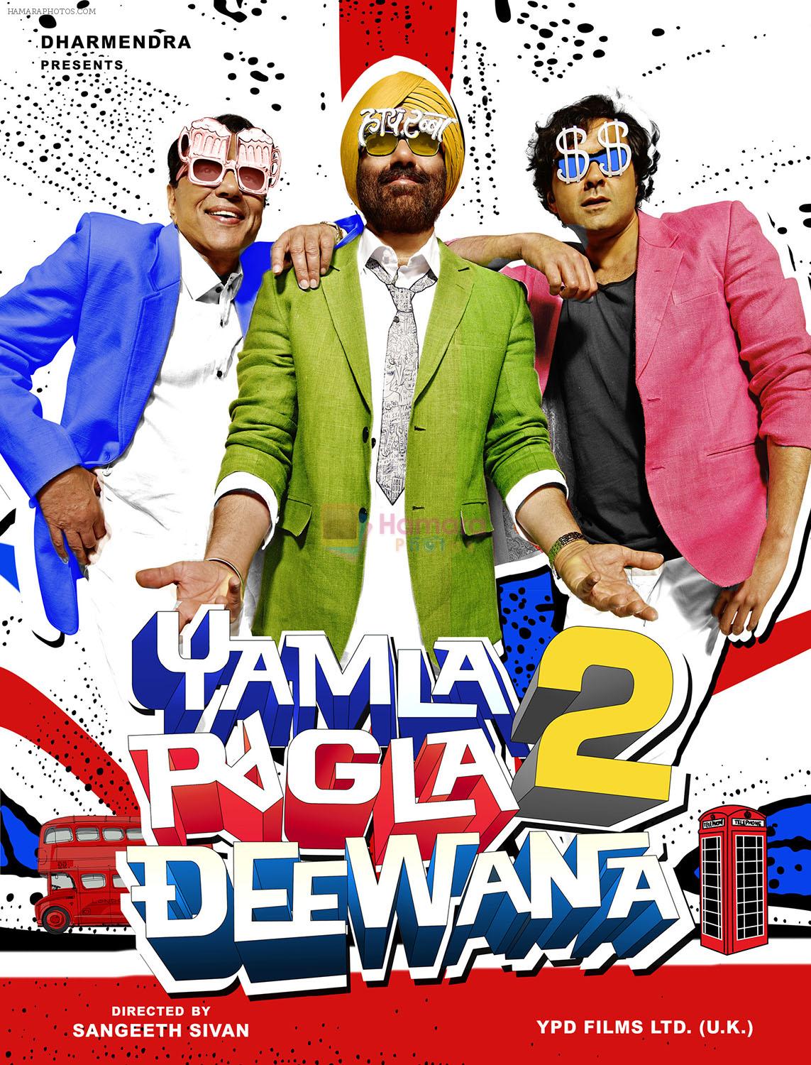 Yamla Pagla Deewana 2 Poster