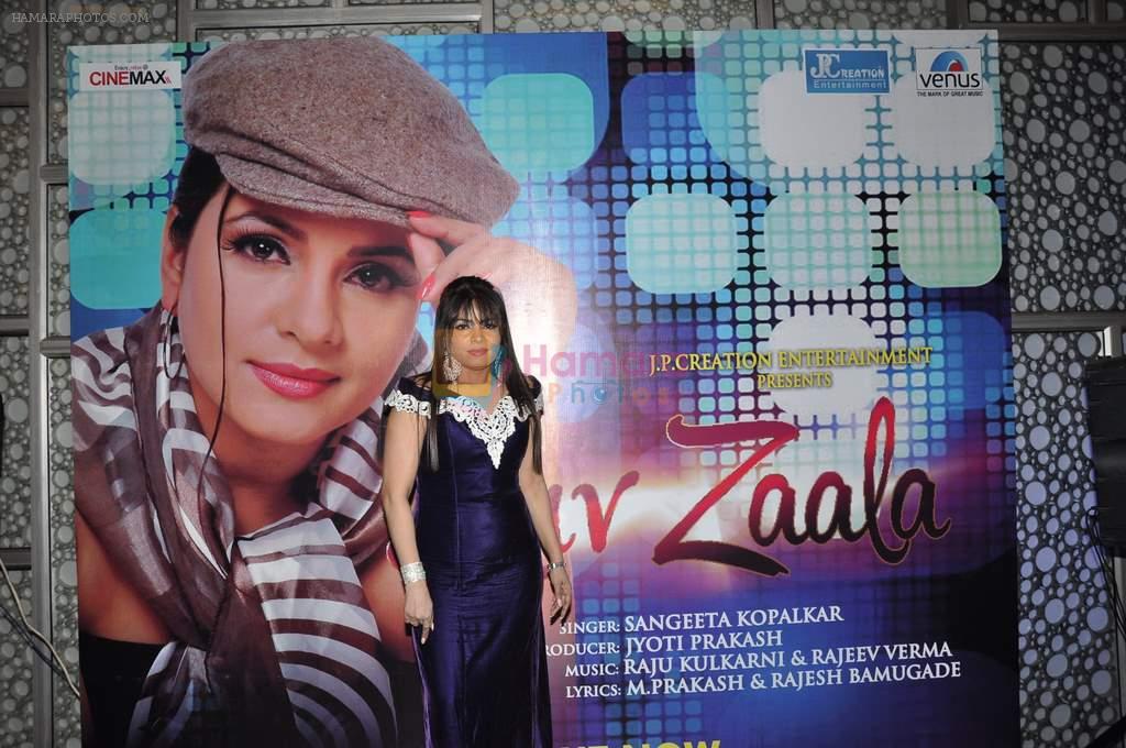 Sangeeta Kopalkar at Luv Zaala album launch in Cinemax, Mumbai on 22nd Sept 2012