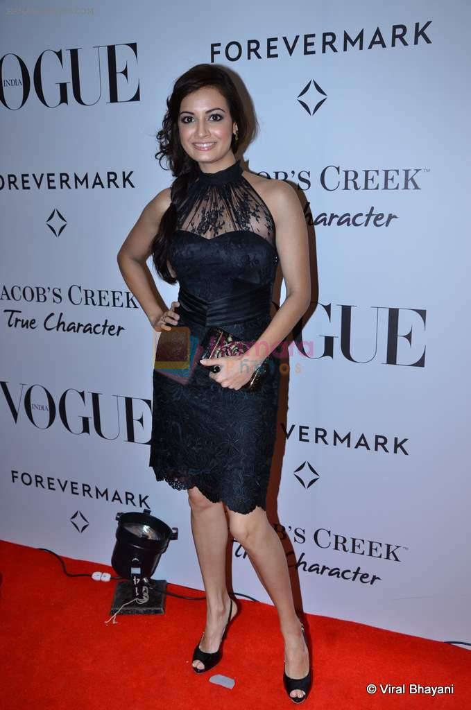 Dia Mirza at Vogue's 5th Anniversary bash in Trident, Mumbai on 22nd Sept 2012