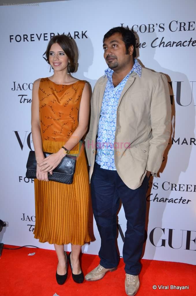 Anurag Kashyap, Kalki Koechlin at Vogue's 5th Anniversary bash in Trident, Mumbai on 22nd Sept 2012