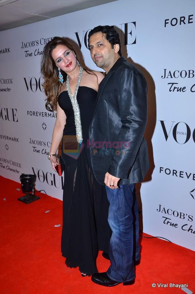 Laila Khan Rajpal at Vogue's 5th Anniversary bash in Trident, Mumbai on 22nd Sept 2012