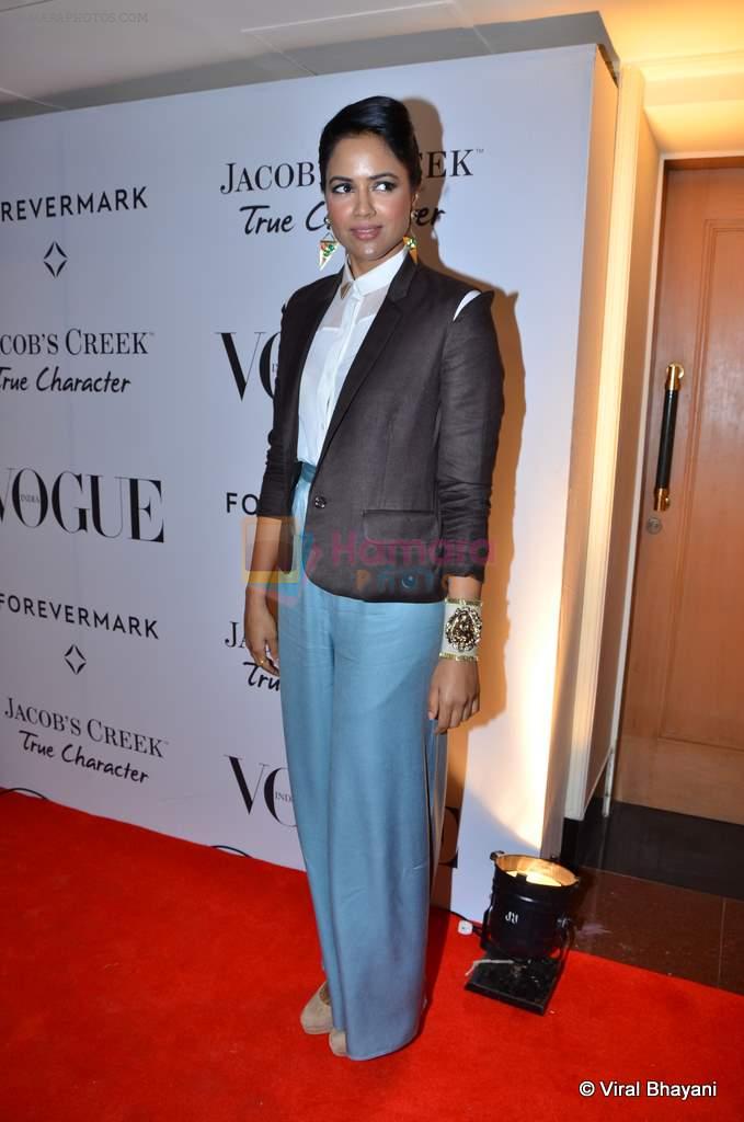 Sameera Reddy at Vogue's 5th Anniversary bash in Trident, Mumbai on 22nd Sept 2012