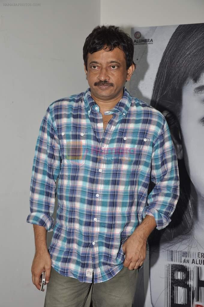 Ram Gopal Varma at 3D preview of RGV's Bhoot Returns in Juhu, Mumbai on 22nd Sept 2012