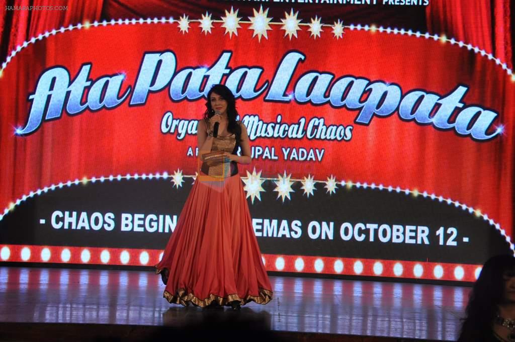 Saumya Tandon at the music launch of Ata Pata Laapata in Rangsharda on 22nd Sept 2012