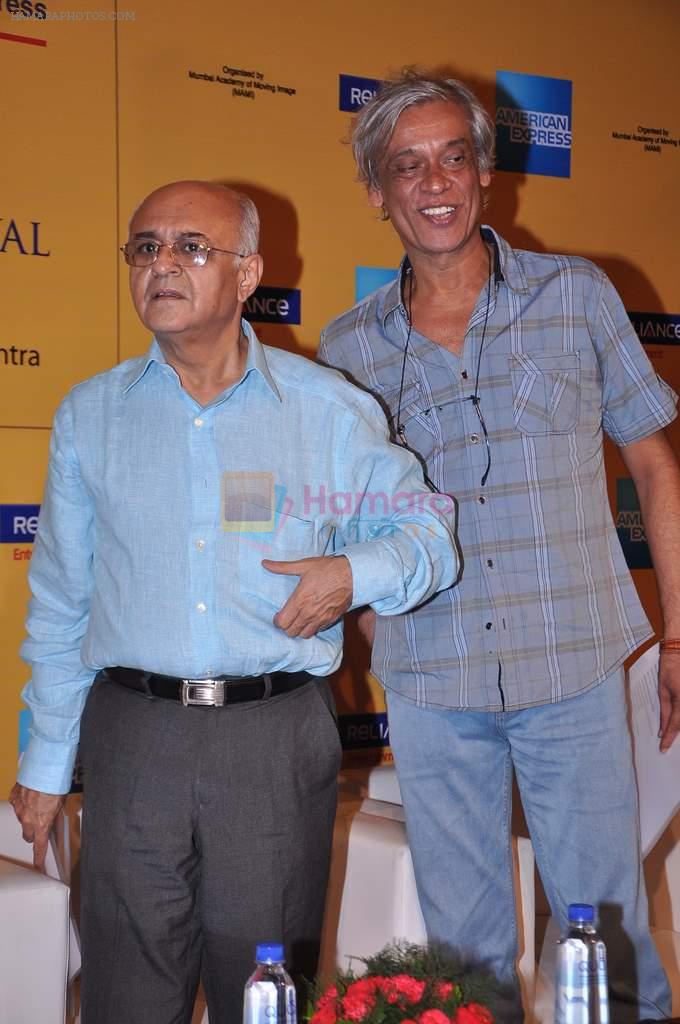 Sudhir Mishra at Curtain raiser of 14th Mumbai Film Festival 2012 in NCPA, Mumbai on 23rd Sept 2012