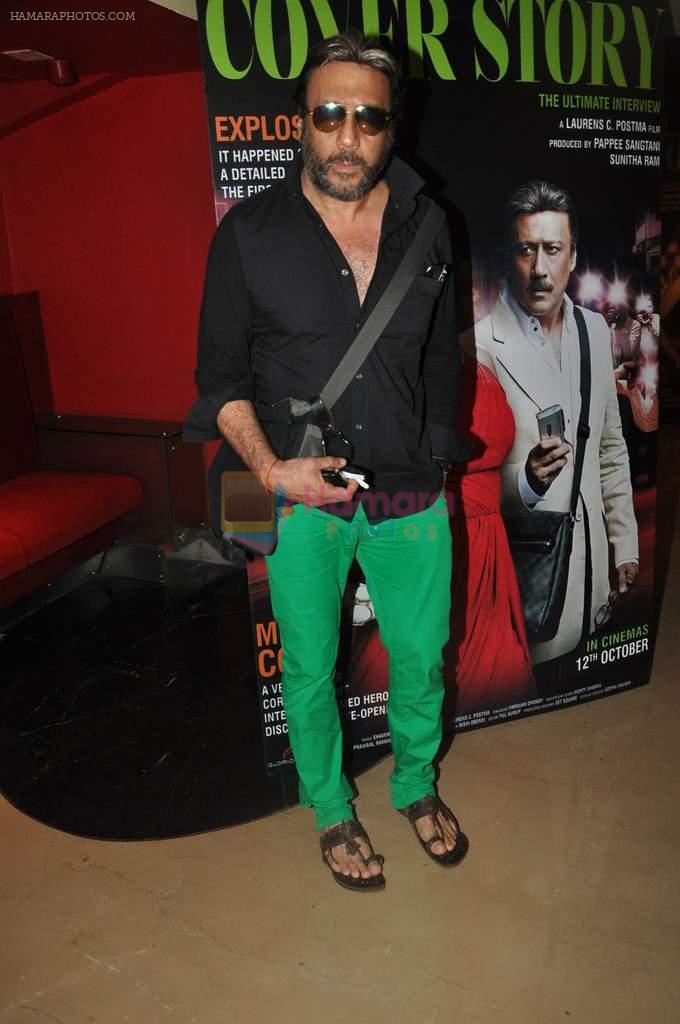 Jackie shroff at the launch of film cover story in Mumbai on 24th Sept 2012