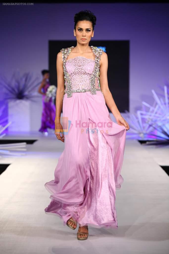 Model walk the ramp for Designer Mandira Wirk at Blenders Pride Fashion Tour Kolkata Day 2 on 23rd Sept 2012