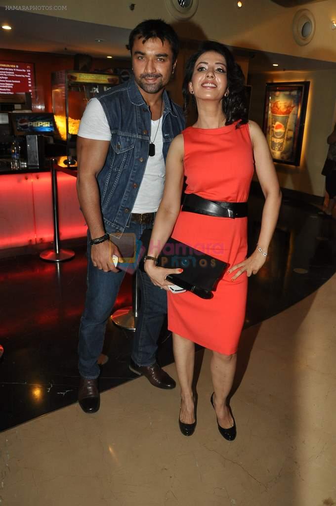 Sheena Nayar, Ayaz Khan at the launch of film cover story in Mumbai on 24th Sept 2012