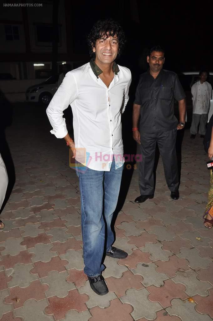 chunky pandey at Chunky Pandey's birthday bash in Mumbai on 25th Sept 2012