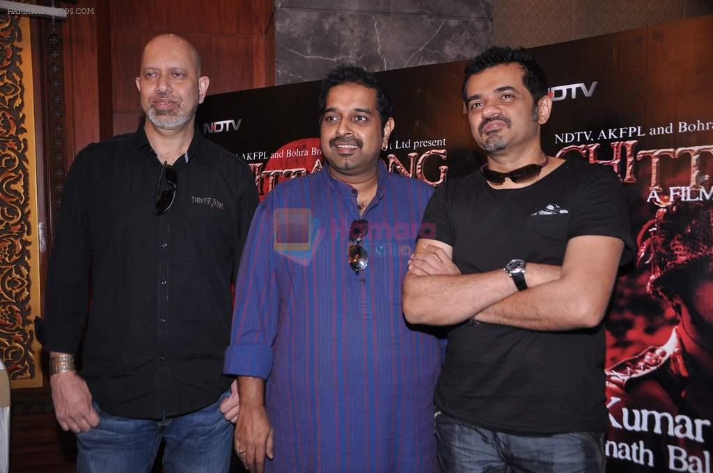 Loy Mendonca,Ehsaan Noorani, Shankar Mahadevan at Chittagong film music launch in Sea Princess,  Mumbai on 27th Sept 2012