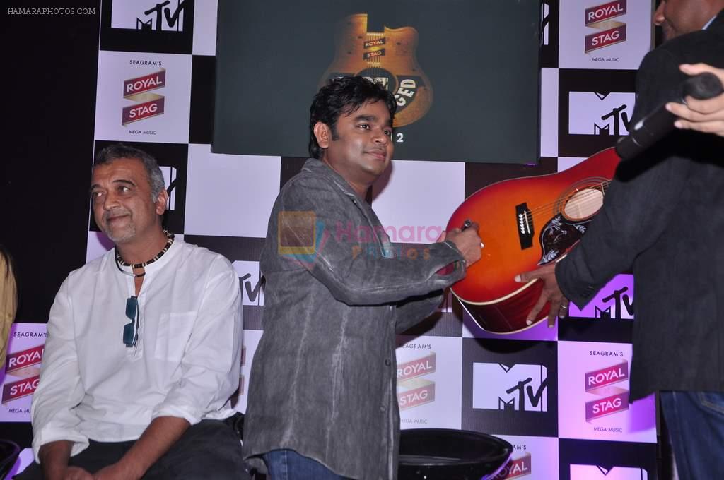 Lucky Ali, A R Rahman at MTV Unplugged Season 2 launch in J W Marriott on 27th Sept 2012
