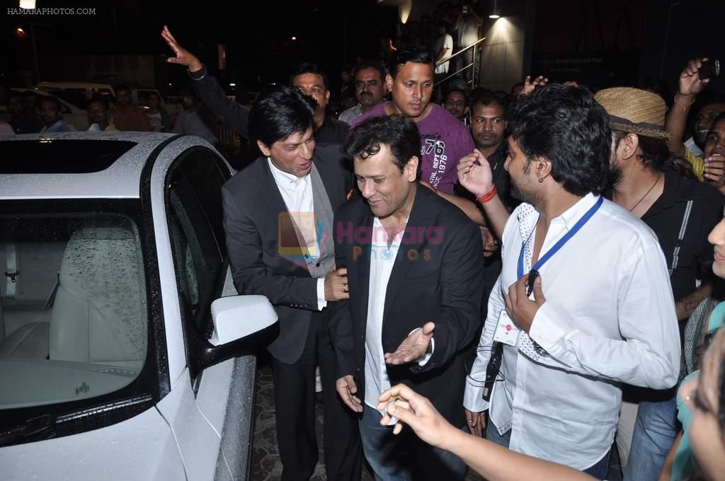 Shahrukh Khan, Bedabrata Pain at the Premiere of Chittagong in Mumbai on 3rd Oct 2012