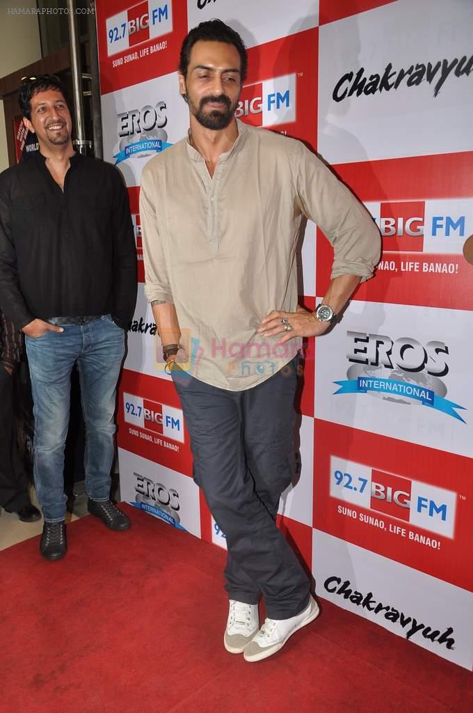 Arjun Rampal at the Audio release of Chakravyuh on 92.7 BIG FM on 3rd Oct 2012