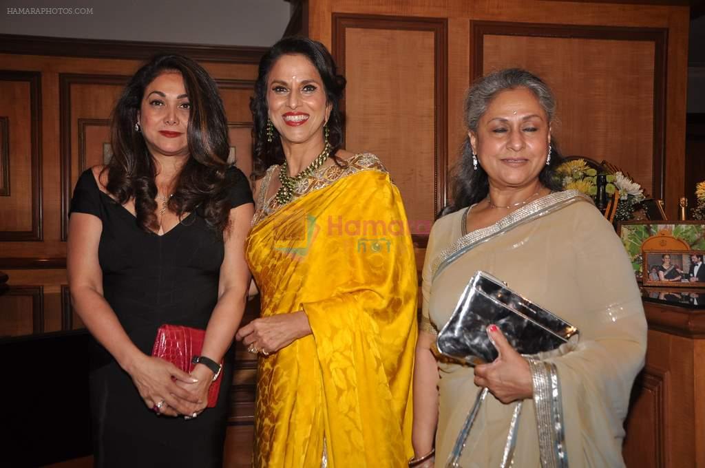 Tina Ambani, Shobha De, Jaya Bachchan at Shobha De's felicitation by Veuve Clicquot on 5th Oct 2012