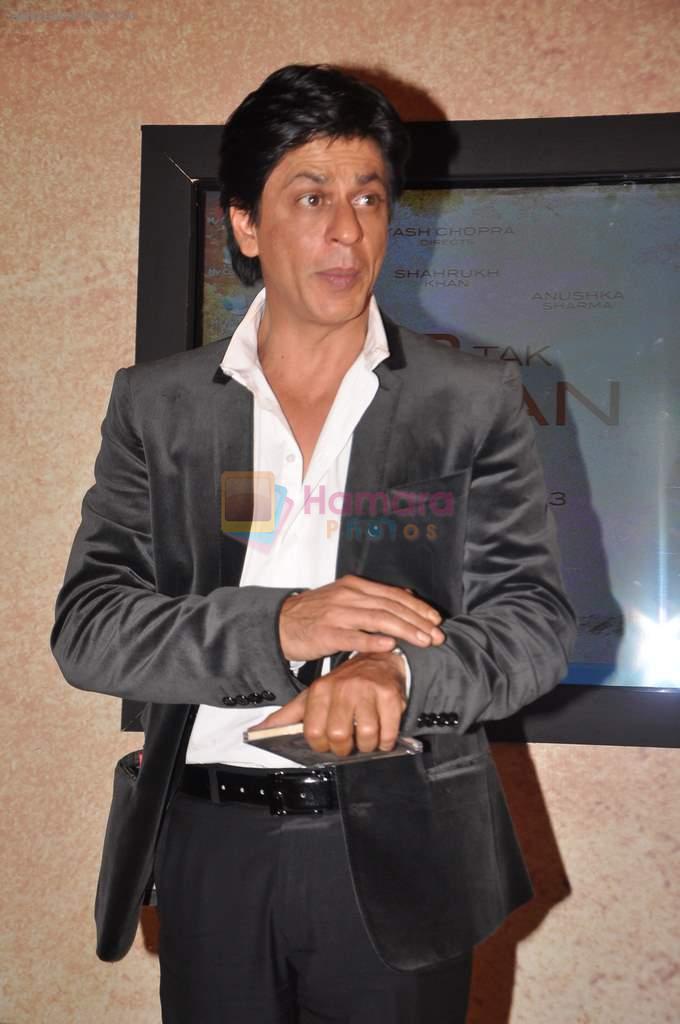 Shahrukh Khan at the press Conference of Jab Tak Hai jaan in Taj Land's End on 8th Oct 2012