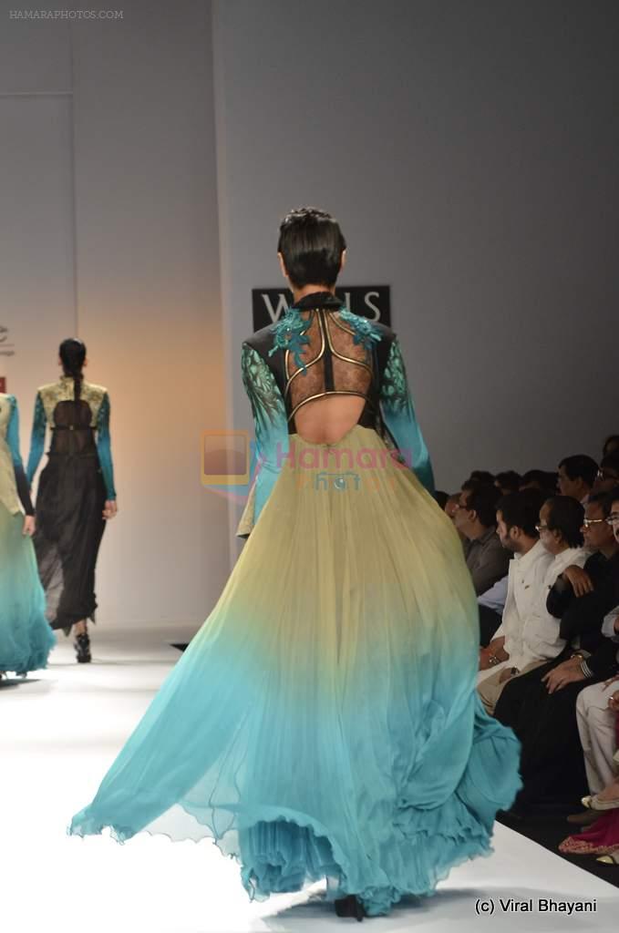 Model walk the ramp for Solatee by Sulakshana Show at Wills Lifestyle India Fashion Week 2012 day 5 on 10th Oct 2012