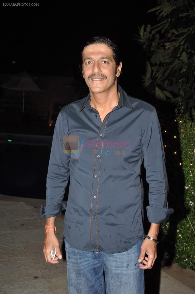 Chunky Pandey at Rahul Mitra's birthday bash in Sun N Sand on 13th Oct 2012