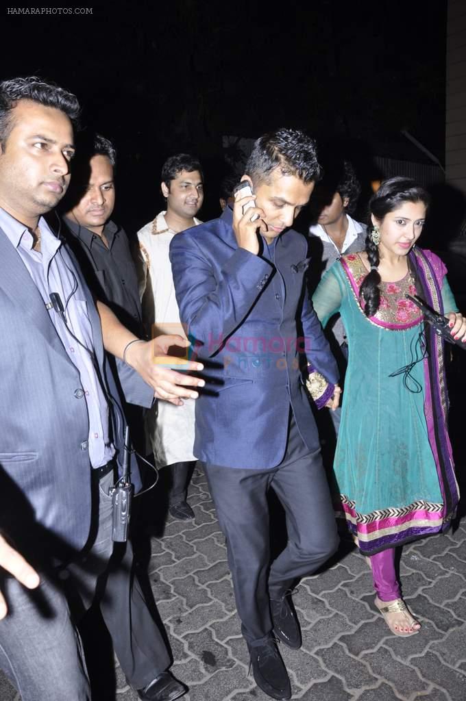Vikram Phadnis at Kareena Kapoor's sangeet ceremony in Mumbai on 14th Oct 2012