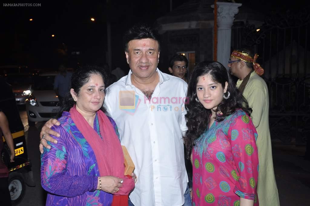 Anu Malik at Sanjay Gupta's Mata Ki Chowki in Andheri, Mumbai on 16th Oct 2012