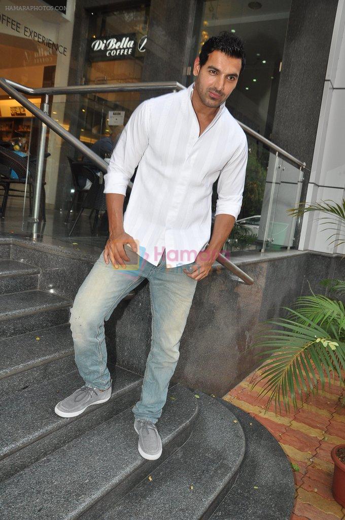 John Abraham unveils Ayushmann Khurana's wife book Souled Out in Mumbai on 16th Oct 2012