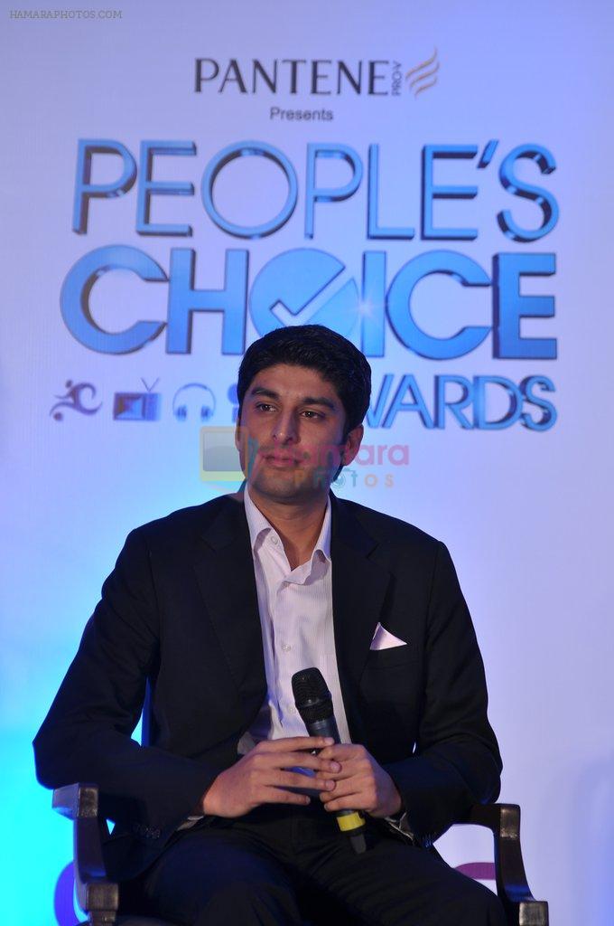 Akash Sharma at the launch of People's Choice Awards in ITC Grand Maratha, Mumbai on 17th Oct 2012