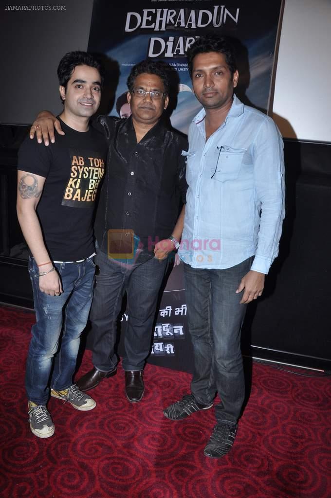 Milind Ukey at Dehraadun Diary film trailer launch in Mumbai on 17th Oct 2012