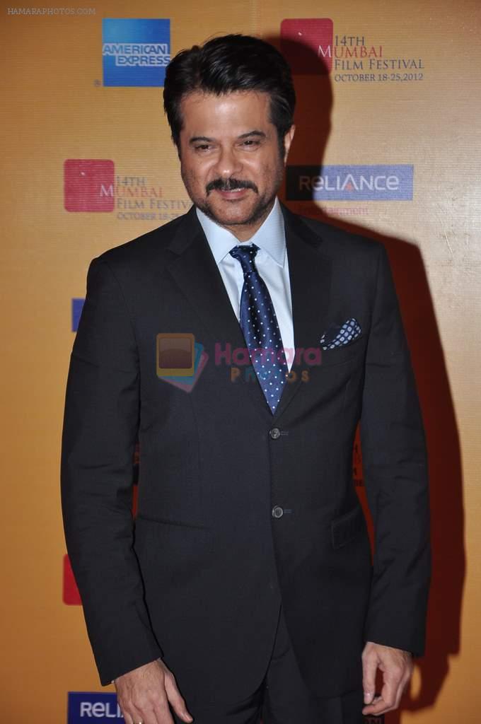 Anil Kapoor at Mami film festival opening night on 18th Oct 2012