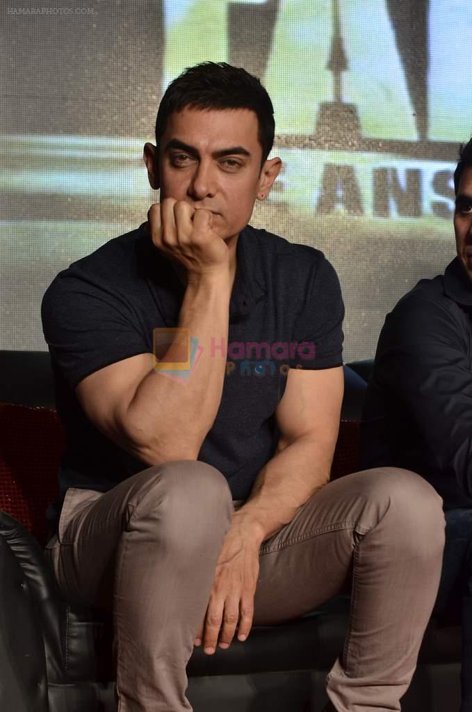 Aamir Khan at the music launch of film Talaash in Mumbai on 18th Oct 2012